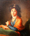 Natalia Nakharovna Kolychova portrait by Élisabeth-Louise Vigée Le Brun at Dallas Museum of Art. Dallas, TX.
