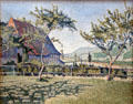 Comblat-le-Château, the Meadow painting by Paul Signac at Dallas Museum of Art. Dallas, TX.