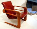 Airline armchair by Karl Emmanuel Martin Weber of Airline Chair Co. at Dallas Museum of Art. Dallas, TX.