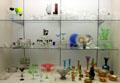Glass collection at Dallas Museum of Art. Dallas, TX.