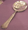 Silver vine pea server by Edward C. Moore of Tiffany & Co. of New York City at Dallas Museum of Art. Dallas, TX.