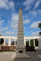 Dealey Plaza Art Deco obelisk by Work Projects Administration. Dallas, TX.