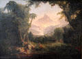 Garden of Eden painting by Thomas Cole at Amon Carter Museum of American Art. Fort Worth, TX.