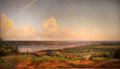 Narrows from Staten Island painting by Jasper Francis Cropsey at Amon Carter Museum of American Art. Fort Worth, TX.