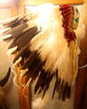 Eagle feather replica headdress at Stockyards Museum. Fort Worth, TX.
