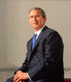 Portrait of President George W. Bush at Texas State Capitol. Austin, TX.