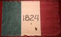 The Alamo Flag which flew from The Alamo during the battle at Capitol Visitors Center. Austin, TX