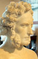 Dr. Edmund Montgomery, husband of Elisabet, marble bust by Elisabet Ney at Ney Museum. Austin, TX.