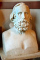 Giuseppe Garibaldi marble bust by Elisabet Ney at Ney Museum. Austin, TX.
