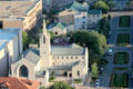 University Christian Church viewed from Texas Tower. Austin, TX.
