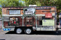 Food trailer at University of Texas. Austin, TX.
