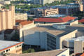Campus with University Teaching Center & Perry-Castañeda Library from Texas Tower of University of Texas. Austin, TX.