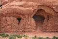Arch at Cove of Caves at Arches National Park. UT.