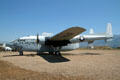 Side view of Fairchild C-119G Flying Boxcar at Hill Aerospace Museum. UT.