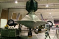 Lockheed SR-71C Blackbird at Hill Aerospace Museum. UT.