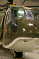 Nose of Sikorsky CH-3E Jolly Green Giant helicopter at Hill Aerospace Museum. UT.