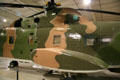 Rotor & short wing of Sikorsky CH-3E Jolly Green Giant helicopter at Hill Aerospace Museum. UT.