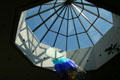 Octagonal skylight in lobby of BYU Museum of Art. Provo, UT.
