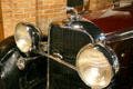 Headlights of Lincoln V-12 Berline at Browning-Kimball Car Museum. Ogden, UT