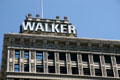 Upper story carvings with eagles of Walker Bank Building. Salt Lake City, UT.