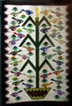 Navaho tree of life rug by Mae Bow at Utah Museum of Natural History. Salt Lake City, UT.
