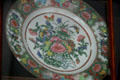 Chinese import plate at Moses Myers House museum. Norfolk, VA.