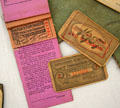 Admission tickets for Jamestown Exposition at Moses Myers House museum. Norfolk, VA.