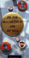 MacArthur for President buttons at Douglas MacArthur Memorial. Norfolk, VA.