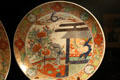 Japanese Imari plate from MacArthur's collection at Douglas MacArthur Memorial. Norfolk, VA.