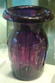 American blown glass vase at Chrysler Museum of Art. Norfolk, VA.