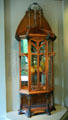 Art Nouveau cabinet attrib Louis Majorelle at Chrysler Museum of Art. Norfolk, VA.