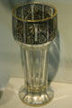 Wiener Werkstätte glass vase by Koloman Moser at Chrysler Museum of Art. Norfolk, VA.