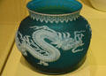 Dragon cameo-carved bowl by Thomas Webb & Sons at Chrysler Museum of Art. Norfolk, VA.
