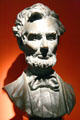 Bronze bust of Abraham Lincoln by George Edwin Bissell at Chrysler Museum of Art. Norfolk, VA.