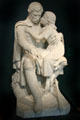Battle Story Civil War marble sculpture by Larkin Goldsmith Mead at Chrysler Museum of Art. Norfolk, VA.