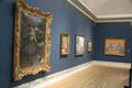 Gallery of Impressionist paintings at Chrysler Museum of Art. Norfolk, VA.