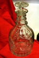 Cut glass decanter owned by James Madison at James Madison Museum. Orange, VA.