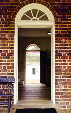 Tavern passage, where the North printed pardons for Lee's army, at Appomattox Court House National Historic Park. VA