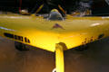 Nose view of Northrop N-1M flying wing at National Air & Space Museum. Chantilly, VA.
