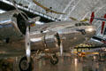 Nose of Boeing 307 Stratoliner Clipper Flying Cloud at National Air & Space Museum. Chantilly, VA.