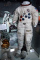 A7-LB spacesuit & helmet for Apollo 15 used by James Irwin at National Air & Space Museum. Chantilly, VA.