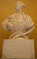 Marquis de Lafayette bust by Jean Houdon in Virginia State Capitol. Richmond, VA.