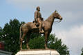 Detail of Thomas J. "Stonewall" Jackson monument by F.W. Sievers on Monument Ave. Richmond, VA