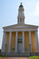 Petersburg Courthouse whose clock was used by both sides during the Civil War. Petersburg, VA.