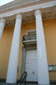 Greek Revival columns of Petersburg Courthouse. Petersburg, VA.