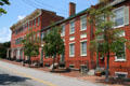 223-211 High Street heritage row houses. Petersburg, VA