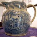 Beverage pitcher with image of church at Centre Hill. Petersburg, VA.