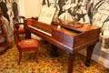 Piano at Siege Museum. Petersburg, VA.