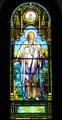 St John stained glass for Virginia by Louis Comfort Tiffany at Blandford Church. Petersburg, VA.