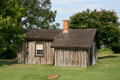 Hopewell Cabin Headquarters of Ulysses S. Grant during the Siege of Petersburg on grounds of Eppes House. Hopewell, VA.